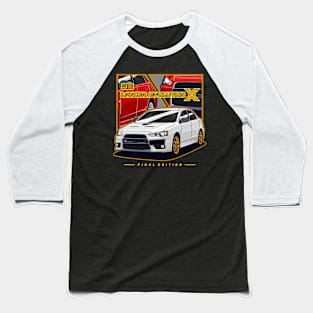 Lancer Evolution X Baseball T-Shirt